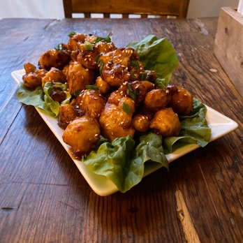 The Prodigal Son Brewery & Pub - Cauliflower with Sweet n' Sour Sauce - Pubs Near Me - Pendleton, Oregon