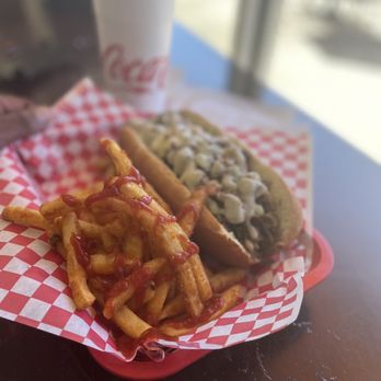 New York Pizza - Super Steak and fries combo - Pizza Near Me - Panama City Beach, Florida New York Pizza - Super Steak and fries combo - Pizza Near Me - Panama City Beach, Florida