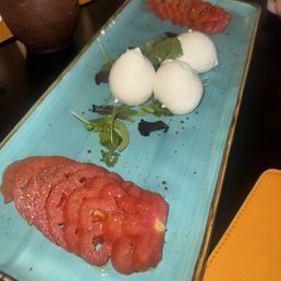 tomato mozzarella tomato mozzarella
