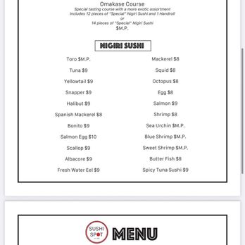 Sushi Spot - Menu December 2025 - Sushi Bars Near Me - Tarzana, California Sushi Spot - Menu December 2025 - Sushi Bars Near Me - Tarzana, California