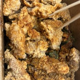 Basil Popcorn Chicken