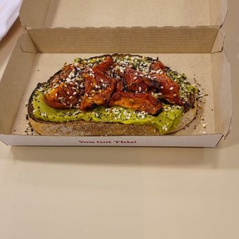 Dunkin' - 02/02/2023 nice yummy avocado roasted tomato toast. Definitely worth the five bucks. - Donuts Near Me - Homer Glen, Illinois Dunkin' - 02/02/2023 nice yummy avocado roasted tomato toast. Definitely worth the five bucks. - Donuts Near Me - Homer Glen, Illinois