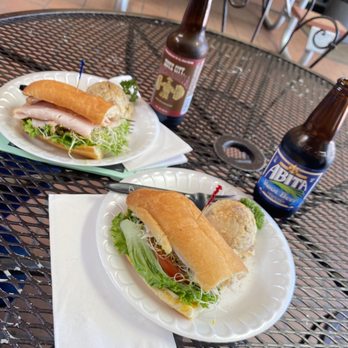 The Upper Crust Sandwich Shoppe - These were both half sandwiches with potato salad - Delis Near Me - Riverside, California The Upper Crust Sandwich Shoppe - These were both half sandwiches with potato salad - Delis Near Me - Riverside, California