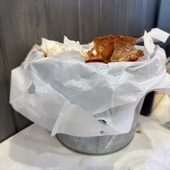 Crab N Spice - Trash Can for Scraps - Seafood Near Me - Corona, California
