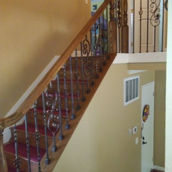 All Things Interior - AFTER custom made stair railing. - General Contractors Near Me - Martinez, California