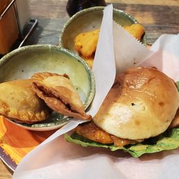 Tribos Nashville Style Hot Chicken Sandwich