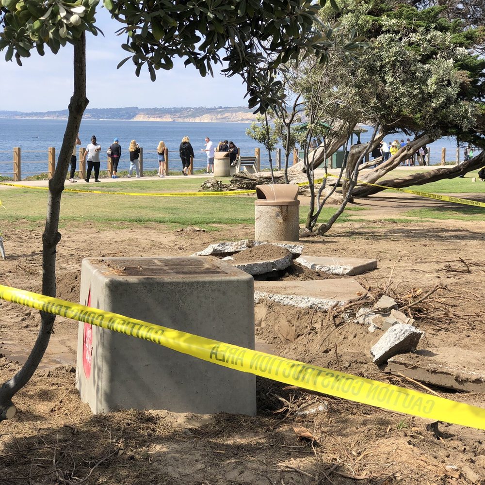 Ellen Browning Scripps Park - Site of the fallen Lorax. It's believed termites may have played a role in its demise. - 6/18/2019 - Parks Near Me - La Jolla, California Ellen Browning Scripps Park - Site of the fallen Lorax. It's believed termites may have played a role in its demise. - 6/18/2019 - Parks Near Me - La Jolla, California