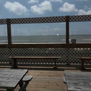 Beachfront Deck Bar & Grill - Beautiful view - Bars Near Me - Surfside Beach, Texas