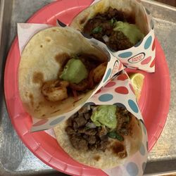 Prawn, Al Pastor, Carne Asada