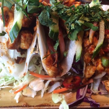 P.F. Chang's - Kung Pao Chicken tacos - Chinese Near Me - Baltimore, Maryland