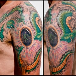 Tattoo Living Image - mikes slightly bigger dragon