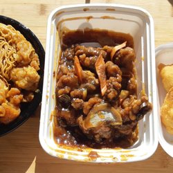 Princess Kitchen - Princess Kitchen chow mein, ginger beef, deep fried shrimp