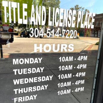 Title & License Place - Registration Services Near Me - Ripley, West Virginia Title & License Place - Registration Services Near Me - Ripley, West Virginia