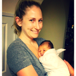 Mermaid Birth Doula Services - The first mermaid baby - Lucas!