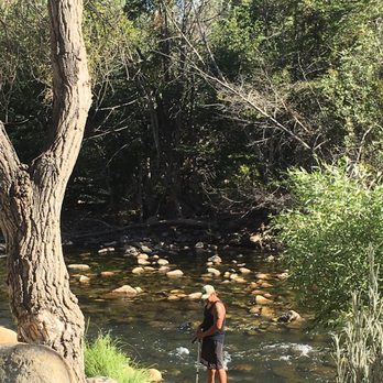 Rivernook Campground - The view from our site...427 - Campgrounds Near Me - Kernville, California