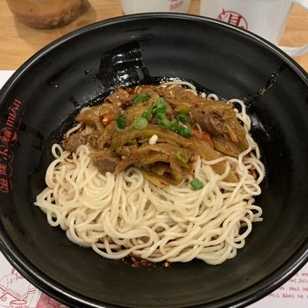 MIAN - Gizzard Noodles Medium Spicy - Szechuan Near Me - Rowland Heights, California