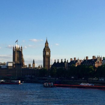 Millennium Bridge - Big Ben in the distance standing on the bridge - Landmarks & Historical Buildings Near Me - London, XGL