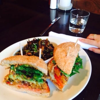Nick's On 2nd - Veggie burger - New American Near Me - Long Beach, California