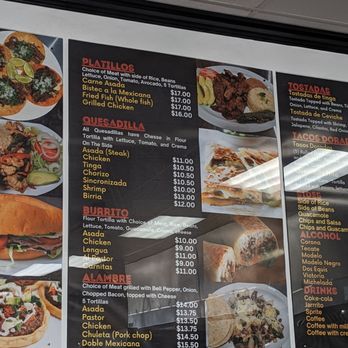 Taqueria El Jinete - Menu as of Aug 12, 2023 - Mexican Near Me - Indianapolis, Indiana Taqueria El Jinete - Menu as of Aug 12, 2023 - Mexican Near Me - Indianapolis, Indiana