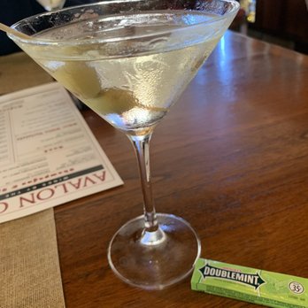 Avalon Grille - Wrigley Martini. Yum. - New American Near Me - Avalon, California