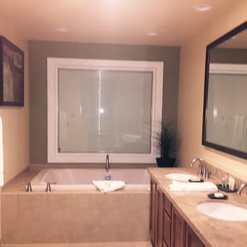 Orange Tree Resort - Spacious bathroom, this jacuzzi tub fits 2 people, the walk-in shower is behind me. - Hotels Near Me - Scottsdale, Arizona