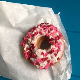 Valentine donut