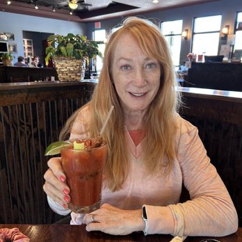 Famous Toastery - Enjoying my bloody Mary - Breakfast & Brunch Near Me - Tega Cay, South Carolina Famous Toastery - Enjoying my bloody Mary - Breakfast & Brunch Near Me - Tega Cay, South Carolina
