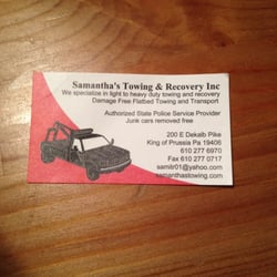Samantha's Towing & Recovery