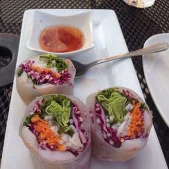 Kindee Thai Restaurant - Spring rolls with spicy sauce (one is missing) - Thai Near Me - Minneapolis, Minnesota Kindee Thai Restaurant - Spring rolls with spicy sauce (one is missing) - Thai Near Me - Minneapolis, Minnesota