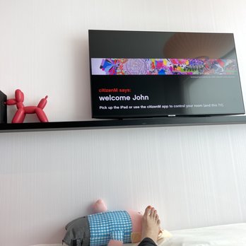 CitizenM - Head on the pillow tv very close - Hotels Near Me - Washington, DC, District of Columbia CitizenM - Head on the pillow tv very close - Hotels Near Me - Washington, DC, District of Columbia