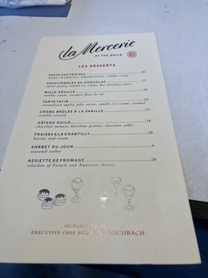 Menu photo 3 La Mercerie New York, NY