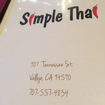 Simple Thai - Thai Near Me - Vallejo, California Simple Thai - Thai Near Me - Vallejo, California