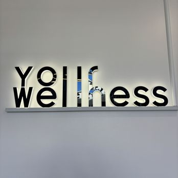 Your Wellness by Tea Spa - Photo of their sleek sign at the Frederick location. - Massage Therapy Near Me - Frederick, Maryland