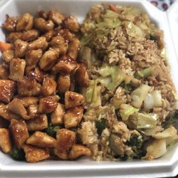 Hibachi Express - Mongolian chicken and [veggie] fried rice