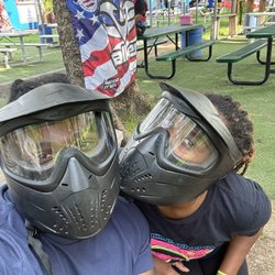 Cousins Paintball Dallas - Me and my hunny