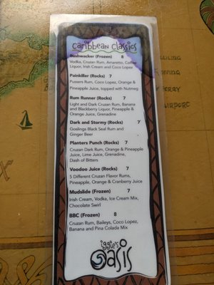 Menu photo 4 Iggies Oasis Restaurant Saint Thomas, VI