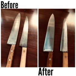 A Maestranzi Sons Knife Services - Before & After
