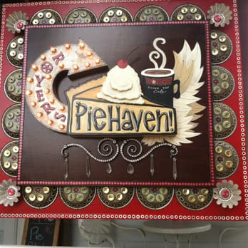 Royers Pie Haven - The Salted Caramel Pie is delicious! - Coffee & Tea Near Me - Round Top, Texas