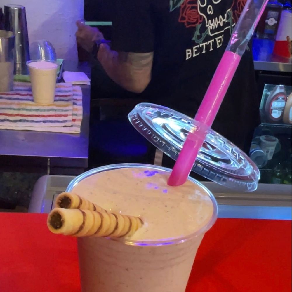 Munchin Burger - a smoothie in a plastic cup - Burgers Near Me - Baltimore, Maryland Munchin Burger - a smoothie in a plastic cup - Burgers Near Me - Baltimore, Maryland