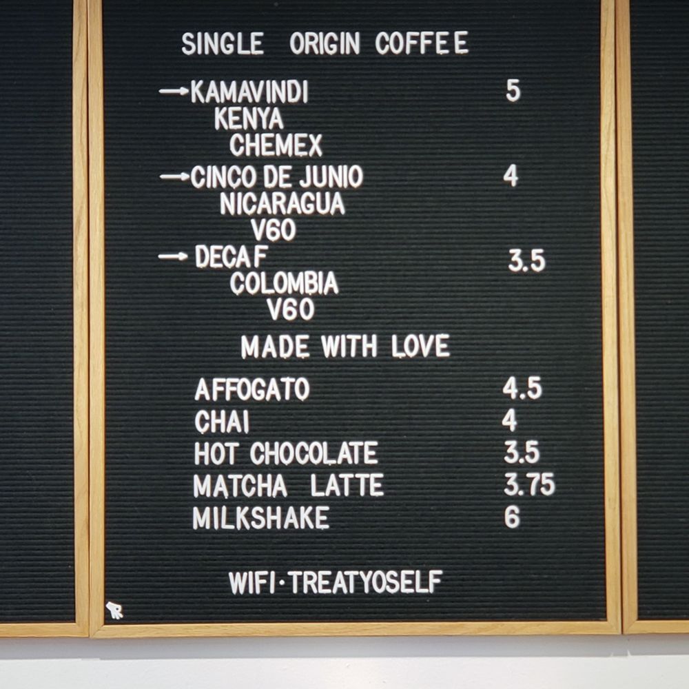 BrewLab Coffee - Simple menu with all the right basics - Coffee & Tea Near Me - Champaign, Illinois