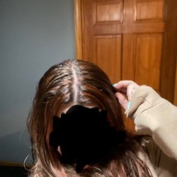 The Hairs Inn Salon - When I got home. The stripes!