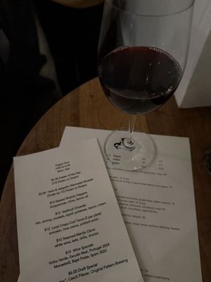 Menu photo 1 Bar Crudo San Francisco, CA