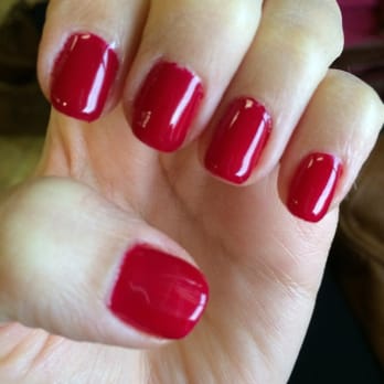 Jade Nails - My gel manicure in the color 337. - Nail Salons Near Me - Centerville, Ohio