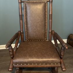 Abercorn Upholstery - Antique rocker