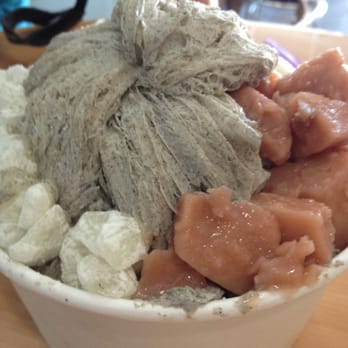 Salju Dessert - Black sesame with taro and Mochi - Desserts Near Me - Alhambra, California Salju Dessert - Black sesame with taro and Mochi - Desserts Near Me - Alhambra, California