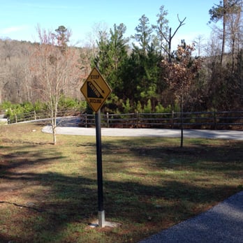 Freeman's Mill Park - Start of the walking trail (eh...it's not that steep) - Parks Near Me - Lawrenceville, Georgia
