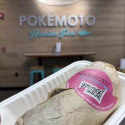 Pokemoto - Poké Burrito (chicken)