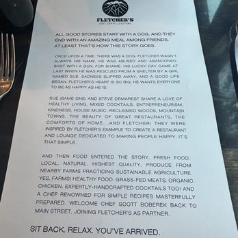Fletcher's - Story - New American Near Me - Park City, Utah