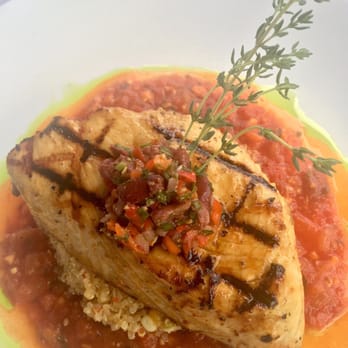 Hukilau Lanai - Wahoo with Quinoa Pilaf - Seafood Near Me - Kapaa, Hawaii Hukilau Lanai - Wahoo with Quinoa Pilaf - Seafood Near Me - Kapaa, Hawaii