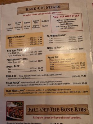 Menu photo 2 Texas Roadhouse Roanoke, VA Menu photo 2 Texas Roadhouse Roanoke, VA
